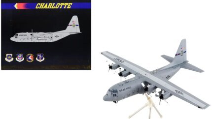 Gemini 200 Lockheed C-130H Hercules Diecast Model - North Carolina Air National Guard