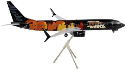 GeminiJets 1/200 Diecast Model: Alaska Airlines Boeing 737-900ER 'Our Commitment