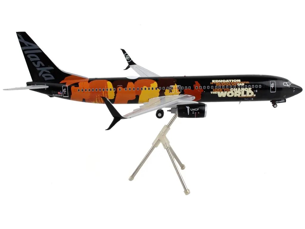 GeminiJets 1/200 Diecast Model: Alaska Airlines Boeing 737-900ER ‘Our Commitment
