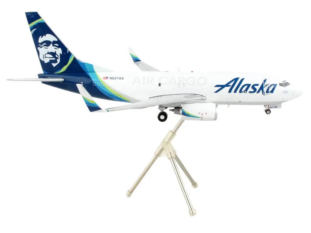 GeminiJets 1/200 Diecast Model: Alaska Air Cargo Boeing 737-700BDSF
