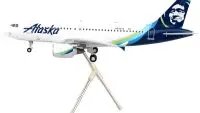 GeminiJets 1/200 Diecast Model: Alaska Airlines Airbus A319 with Blue Tail