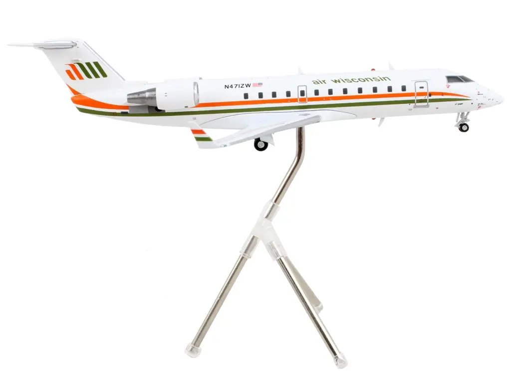 Gemini 200 Bombardier CRJ200 Air Wisconsin Diecast Model – 1/200 Scale