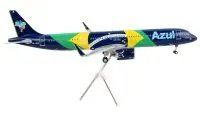 GeminiJets 1/200 Diecast Airbus A321neo Azul Linhas Aereas Brazil Flag Livery Model