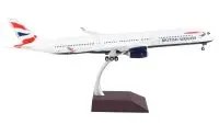 GeminiJets 1/200 Diecast Model: British Airways Airbus A350-1000 with Tail Stripes