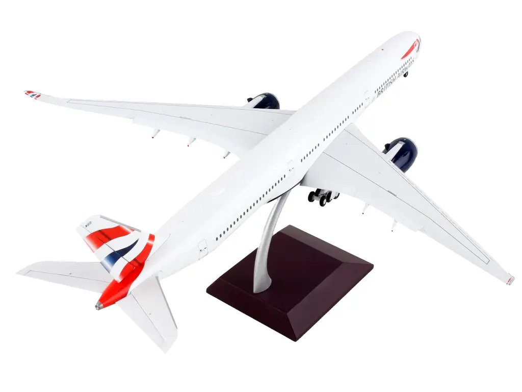 GeminiJets 1/200 Diecast Model: British Airways Airbus A350-1000 with Flaps Down