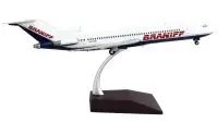 GeminiJets 1/200 Diecast Boeing 727-200 Braniff Airways Model - White & Blue