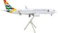 GeminiJets 1/200 Diecast Model: Cayman Airways Boeing 737 MAX 8 with Tail Graphics