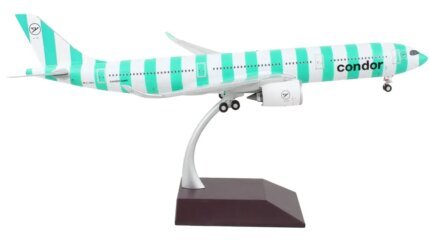 GeminiJets 1/200 Diecast Model: Airbus A330-900 Condor Airlines White & Green Striped