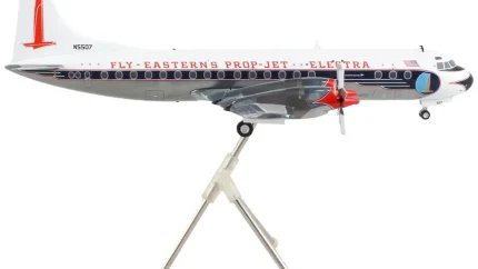 GeminiJets 1/200 Lockheed L-188 Electra Eastern Air Lines Diecast Model Airplane
