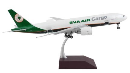 GeminiJets 1/200 Diecast Boeing 777F Eva Air Cargo Model - Gemini 200 Interactive Series