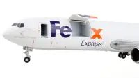 GeminiJets 1/200 Diecast Boeing 767-300F FedEx Interactive Model Airplane
