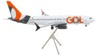 GeminiJets 1/200 Diecast Boeing 737 MAX 8 Gol Linhas Aereas White/Orange Model