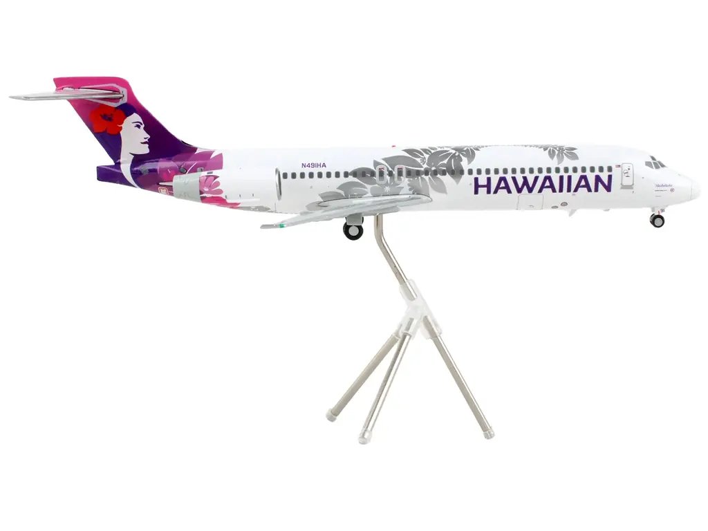 GeminiJets 1/200 Diecast Boeing 717-200 Hawaiian Airlines Model Airplane