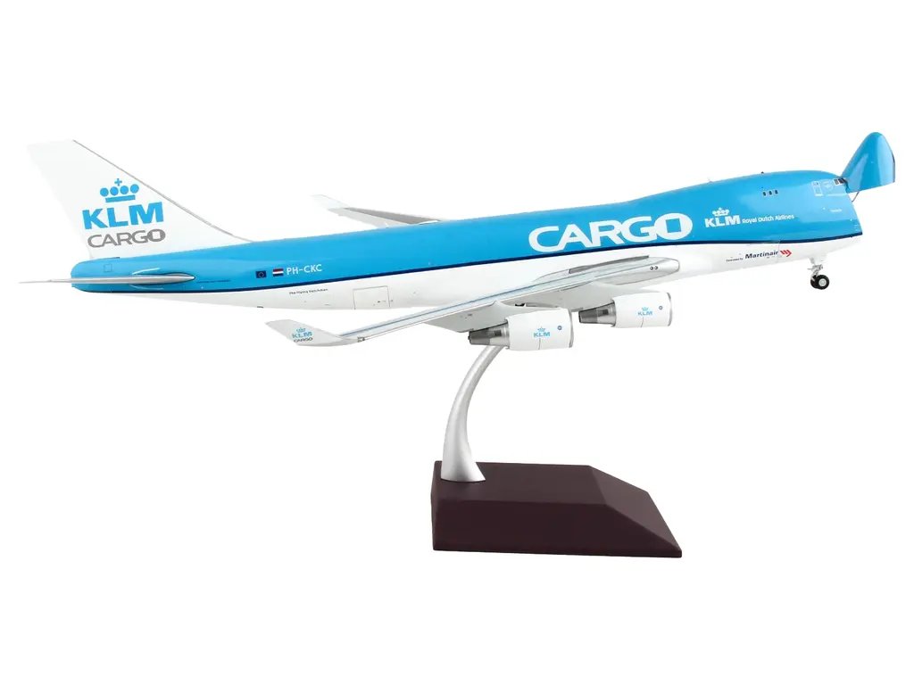 GeminiJets 1/200 Diecast Model: KLM Boeing 747-400F Cargo Plane – Gemini 200 Series