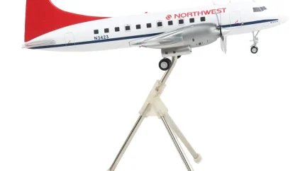 Gemini 200 Convair CV-580 Northwest Airlines 1/200 Diecast Model Airplane