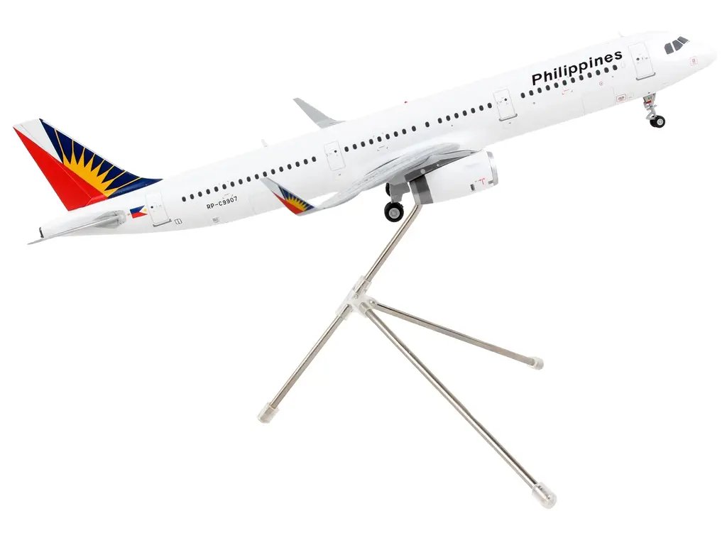 GeminiJets 1/200 Diecast Model: Philippine Airlines Airbus A321 with Tail Graphics