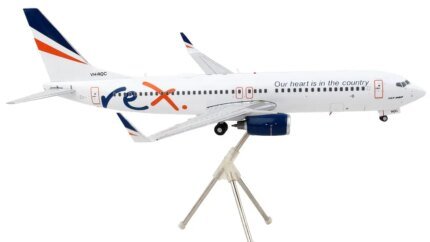 GeminiJets 1/200 Diecast Boeing 737-800 Rex Airlines Model - Gemini 200 Series