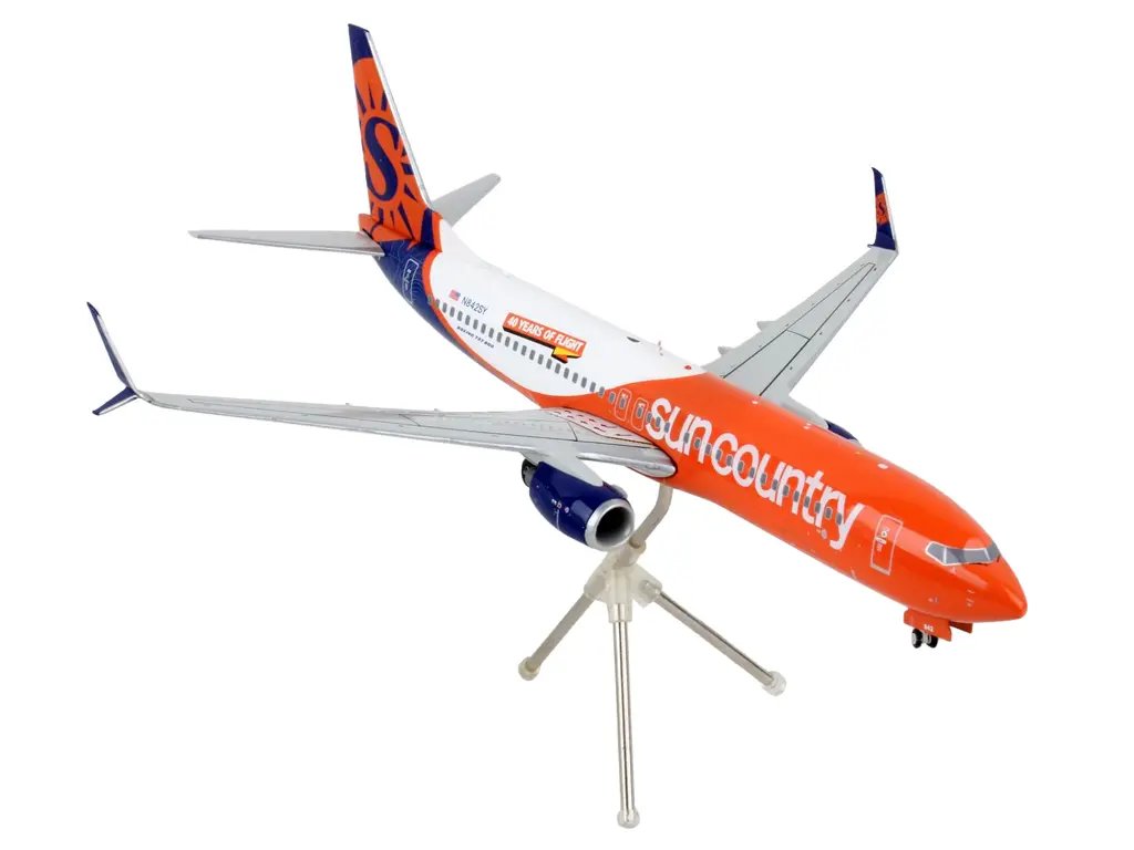 GeminiJets 1/200 Diecast Model: Sun Country Airlines Boeing 737-800