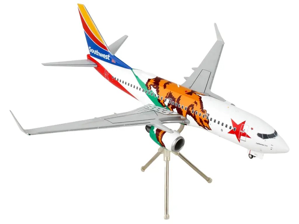 Gemini 200 Southwest Airlines California One Boeing 737-700 Diecast Model 1/200