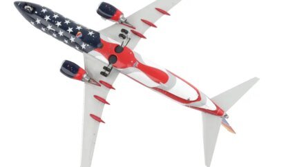 Gemini 200 Boeing 737-800 Southwest Airlines Freedom One American Flag Livery 1/200 Diecast Model