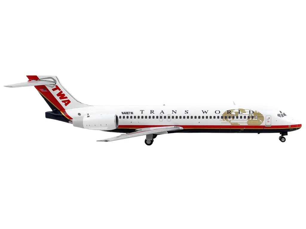 Gemini 200 Boeing 717-200 TWA Diecast Model Airplane 1/200 Scale