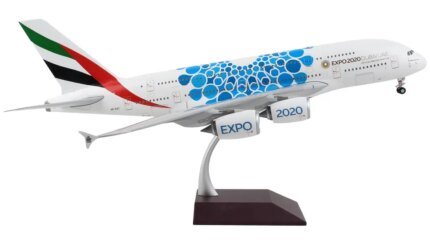 GeminiJets 1/200 Emirates A380-800 Dubai Expo 2020 Diecast Model Airplane