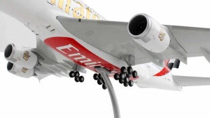 Emirates Airbus A380-800 New Livery 1/200 Diecast Model by GeminiJets
