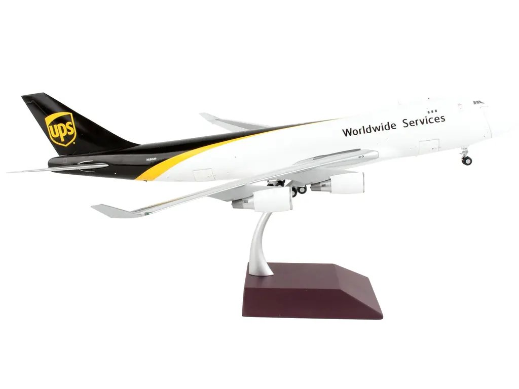 GeminiJets 1/200 Diecast Model: UPS Boeing 747-400F – Gemini 200 Interactive Series