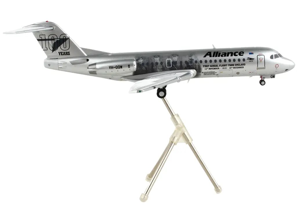 GeminiJets Fokker F70 Alliance Airlines 100 Years Diecast Model 1/200