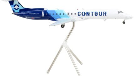 GeminiJets 1/200 Diecast Model: Contour Airlines Embraer ERJ-145