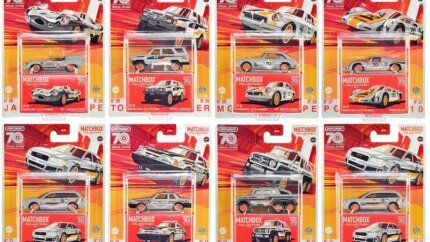 Limited Edition Matchbox 2023 Superfast '70 Years' Diecast Model Cars Set - Collectors' 8-Piece Special