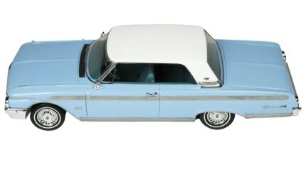 Limited Edition 1962 Ford Galaxie Skymist Blue 1/43 Model by Goldvarg Collection