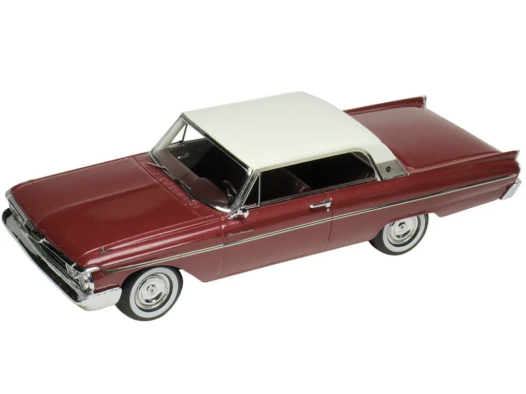 Limited Edition 1961 Mercury Monterey Red Metallic 1/43 Model Car by Goldvarg Collection