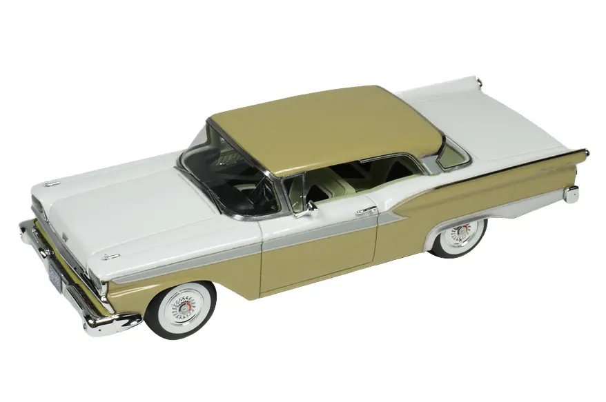 Limited Edition 1959 Ford Fairlane 500 Inca Gold 1/43 Model by Goldvarg Collection