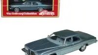 Limited Edition 1976 Pontiac Catalina Athena Blue 1/43 Model by Goldvarg Collection