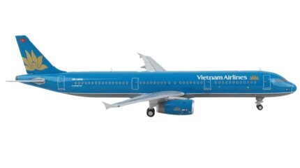 Vietnam Airlines Airbus A321 1/400 Diecast Model by GeminiJets - Collectible Aircraft