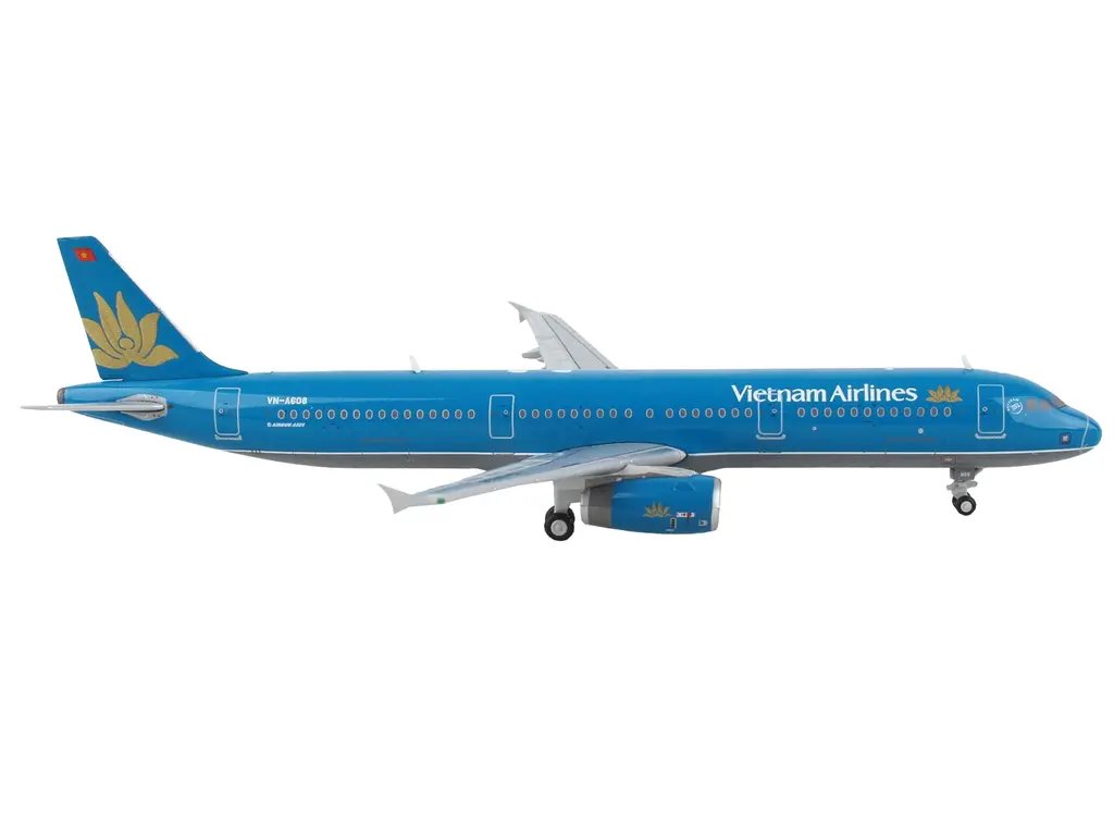 Vietnam Airlines Airbus A321 1/400 Diecast Model by GeminiJets – Collectible Aircraft