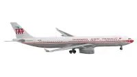 GeminiJets 1/400 Diecast Model: TAP Air Portugal Airbus A330-300 with Red Stripes