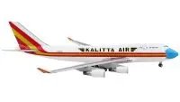 GeminiJets 1/400 Diecast Boeing 747-400F Kalitta Air 'Mask' Livery Model