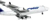 GeminiJets 1/400 Diecast Boeing 747-400F Polar Air Cargo Model - Interactive Series