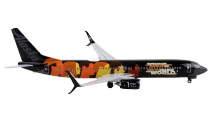 GeminiJets 1/400 Diecast Boeing 737-900ER Alaska Airlines 'Our Commitment' Livery Model