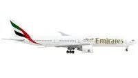 GeminiJets 1/400 Diecast Model: Emirates Boeing 777-300ER with Striped Tail