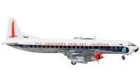 GeminiJets 1/400 Lockheed L-188 Electra Eastern Air Lines Diecast Model - White & Blue