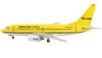 GeminiJets 1/400 Boeing 737-700 Hapag-Lloyd Yellow Diecast Model Airplane