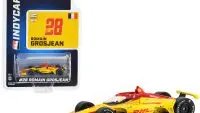 Dallara IndyCar #28 Romain Grosjean "DHL" Andretti Autosport "NTT IndyCar Series" (2023) 1/64 Diecast Model Car by Greenlight