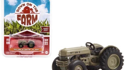 1943 Ford 2N Tractor Diecast Model - U.S. Army Edition by Greenlight, Series 7, 1/64 Scale