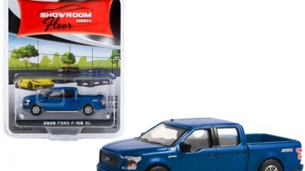 2020 Ford F-150 XL STX Velocity Blue 1/64 Diecast Model by Greenlight