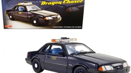 1988 Ford Mustang 5.0 SSP U-2 Chase Car 1/18 Diecast Model - Limited Edition by GMP