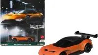 Exotic Envy: Aston Martin Vulcan Orange Metallic Diecast by Hot Wheels