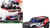 Ford Bronco R Black and Red with Graphics "Hyper Haulers" Series Diecast Model Car by Hot Wheels